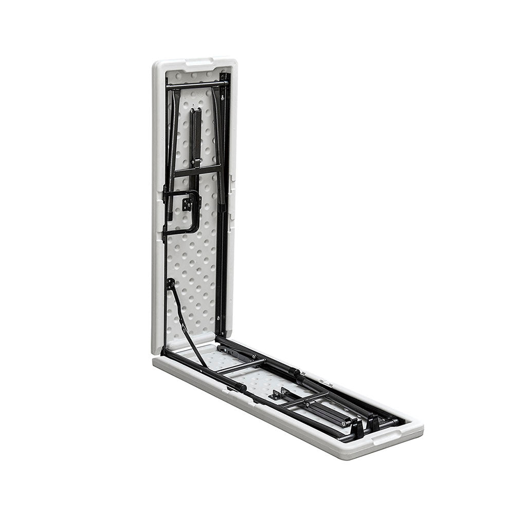 Banc pliant de réception polyéthylène blanc 183cm