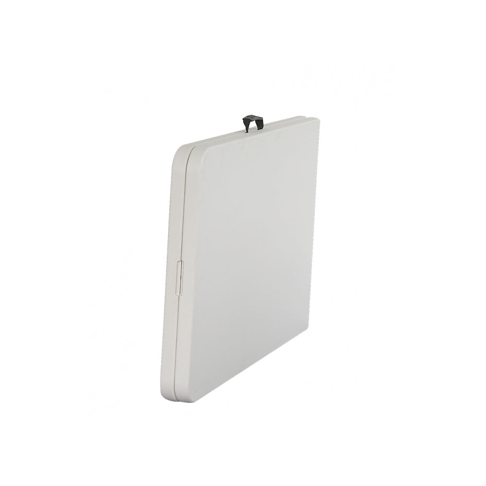 Table de réception pliante 244cm Blanc plateau pliable - 10 places
