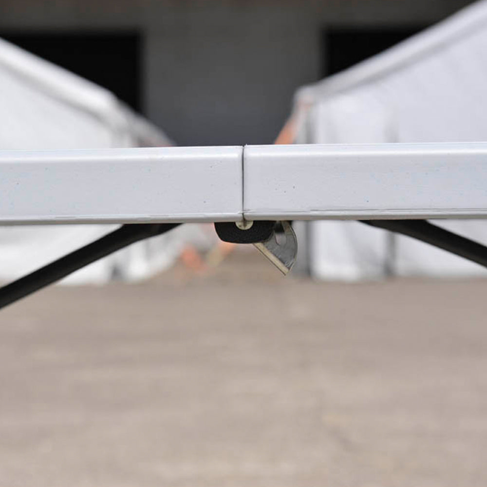 Table de réception pliante 244cm Blanc plateau pliable - 10 places