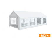 Tente de réception 4x8m tube 50mm bâches PVC classées M2 au feu