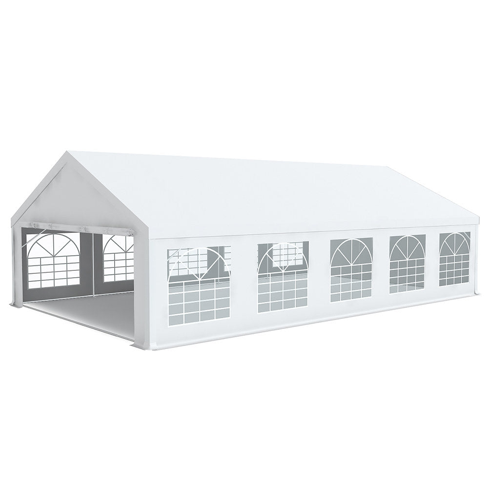 Tente de réception 5x10m tube 50mm bâches PVC classées M2 au feu