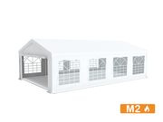 Tente de réception 5x8m tube 50mm bâches PVC classées M2 au feu