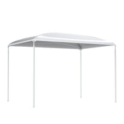 Abri voiture acier carport autoporté monoplace 3.5 x 5 x 3.15m