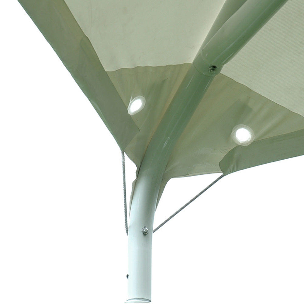 Abri voiture caravane carport biplace PRO 5.5 x 6 x 3.2m