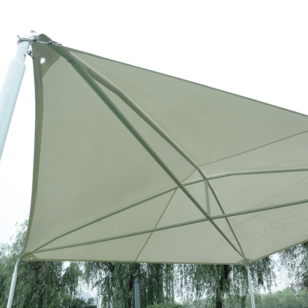 Abri voiture caravane carport biplace PRO 5.5 x 6 x 3.2m