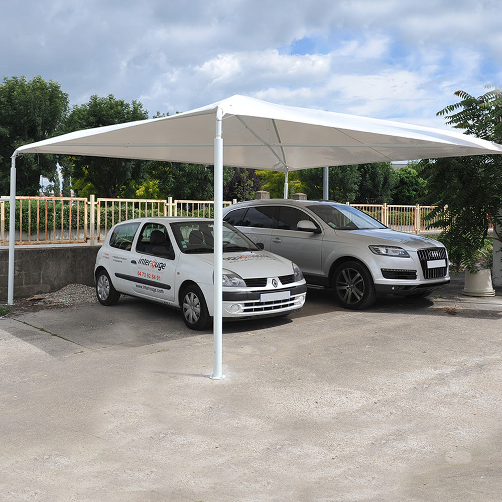 Abri voiture caravane carport biplace PRO 5.5 x 6 x 3.2m