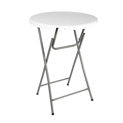 Mange Debout - Table de bar cocktail dia.80cm Blanc