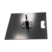 Platine de fixation pour drapeaux oriflammes personnalisés pieds à axe rotatif 360°