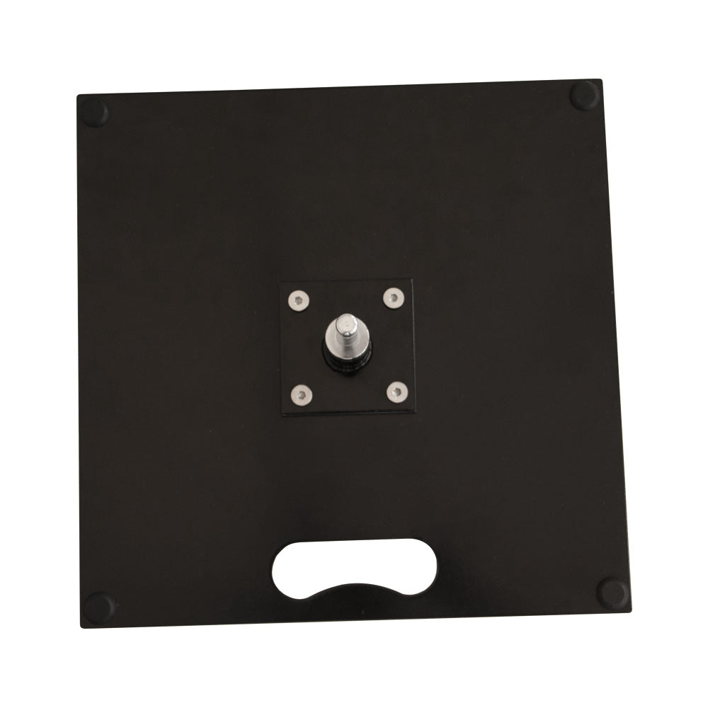 Platine de fixation pour drapeaux oriflammes personnalisés pieds à axe rotatif 360°