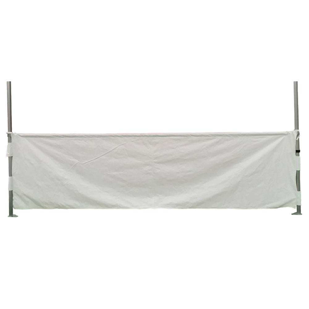 Demi rideaux 4.5m pour tente pliante connexion hexa. 50/55mm - Gamme ALU 55