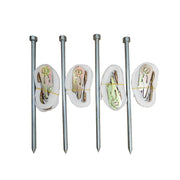 Kit d'haubanage 4 sangles + 4 piquets pour tente pliante