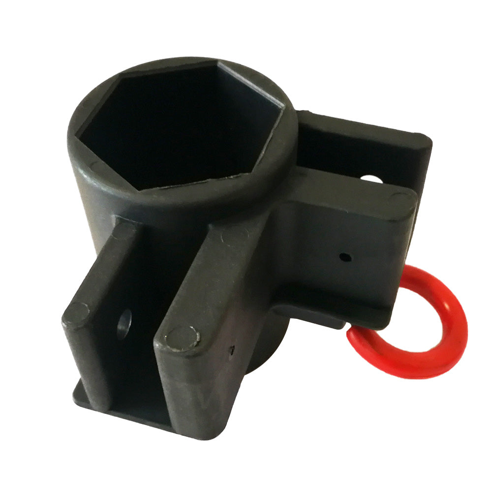 Bague coulissante avec goupille pour pied d'angle de tente pliante