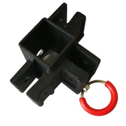 Bague coulissante avec goupille pour pied milieu de tente pliante