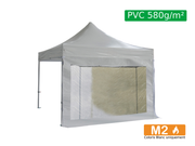 Côté Bâche grande fenêtre panoramique PVC 580g/m²