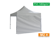 Côté bâche pleine PVC 580g/m²