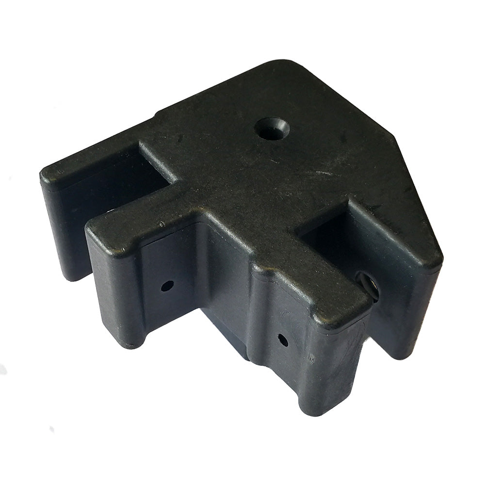 Jonction pied d'angle à 2 entrées pour tente pliante