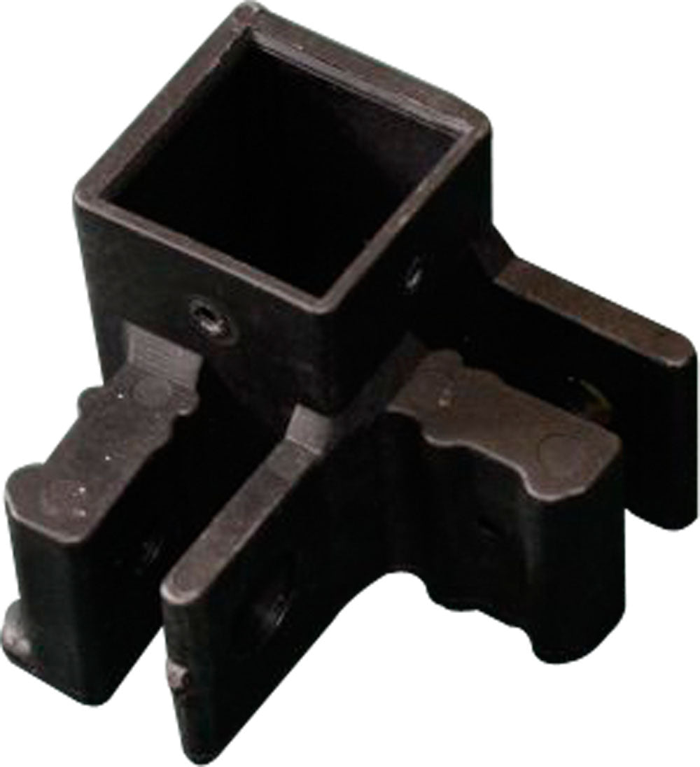 Jonction pied d'angle à 2 entrées pour tente pliante