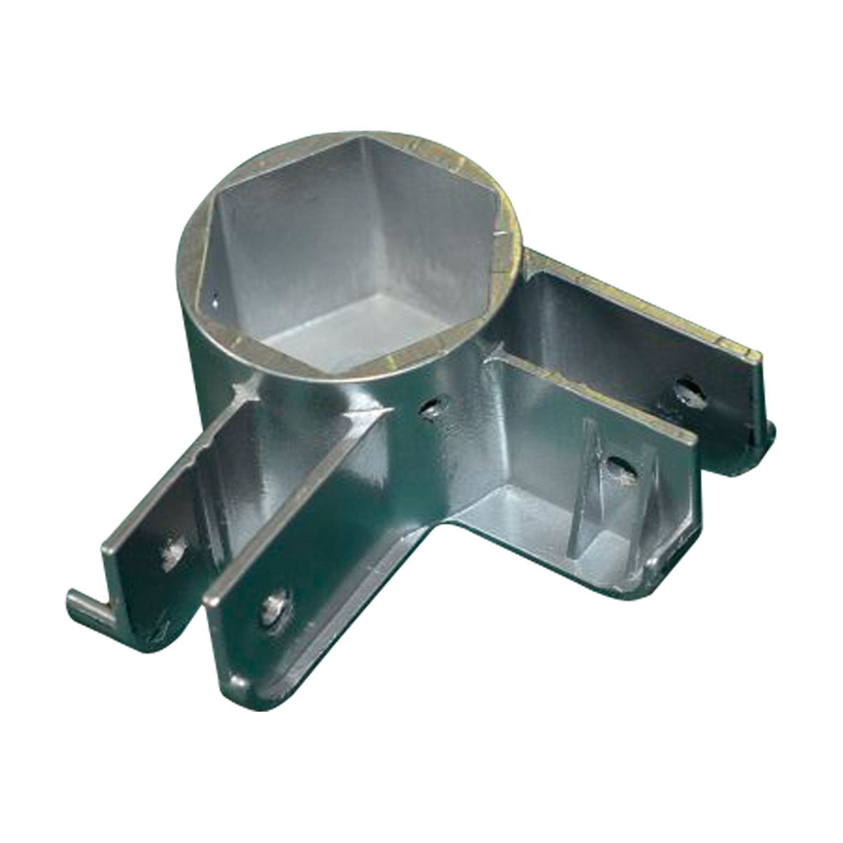 Jonction pied d'angle à 2 entrées pour tente pliante