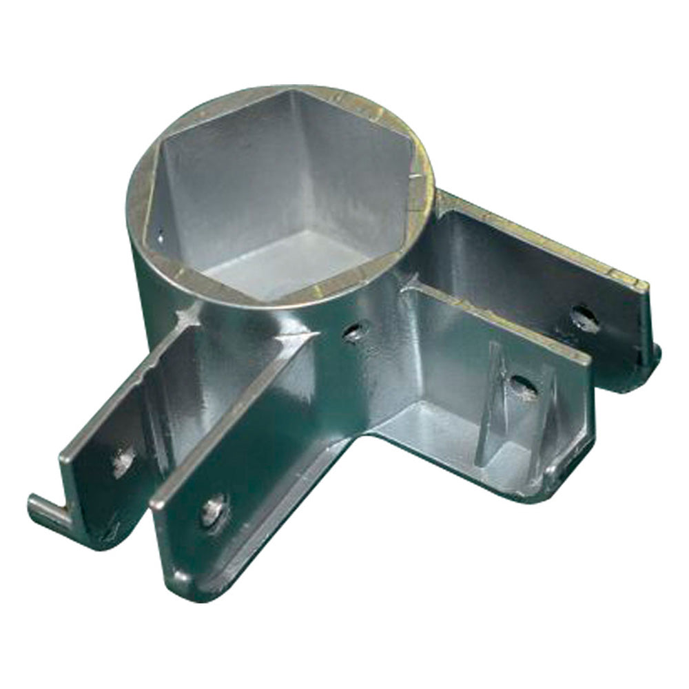 Jonction pied d'angle à 2 entrées pour tente pliante