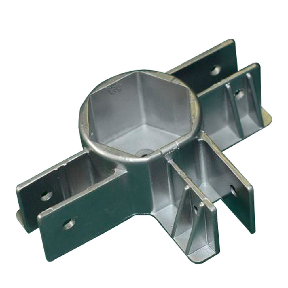 Jonction pied milieu à 3 entrées pour tente pliante