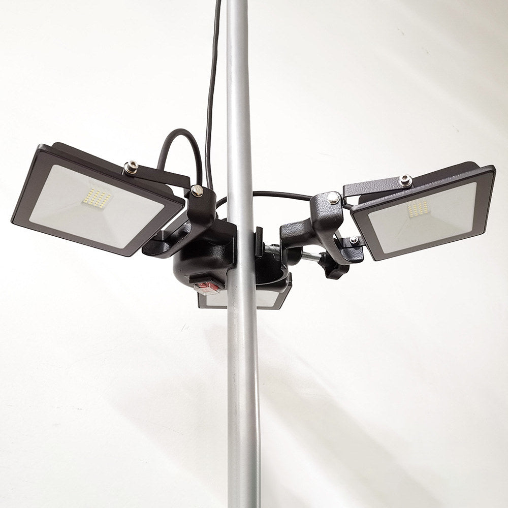 3 lampes LED pour tente pliante et tente de réception