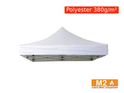 Bâche de Toit Barnum Pliant Polyester pelliculé PVC 380g/m² - Plusieurs tailles - ⚠ Structure non incluse