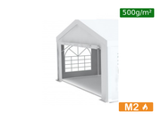 Paire bâches portes PVC 500g/m² pour chapiteau - Plusieurs longueurs