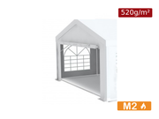 Paire bâches portes PVC 520g/m² pour chapiteau - Plusieurs longueurs