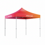 Tente pliante publicitaire 3x3m