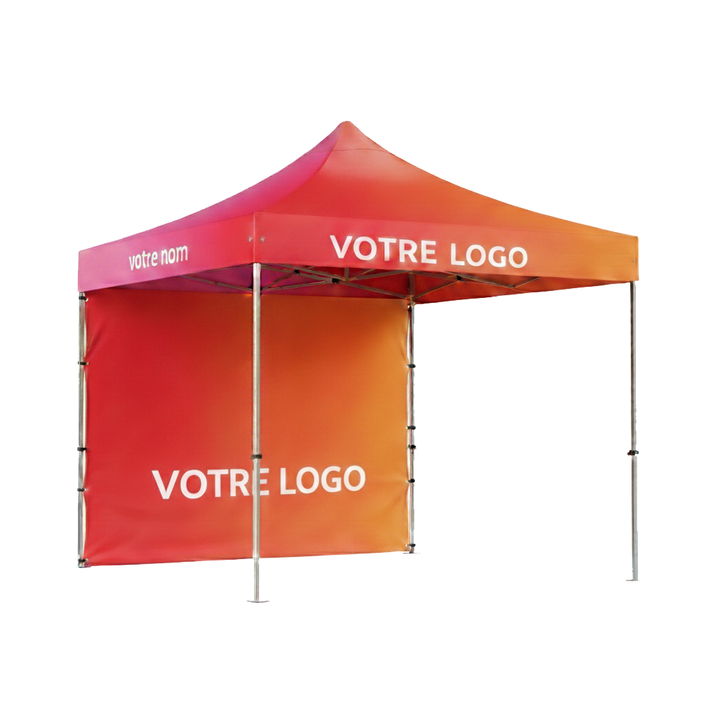 Tente pliante publicitaire 3x3m