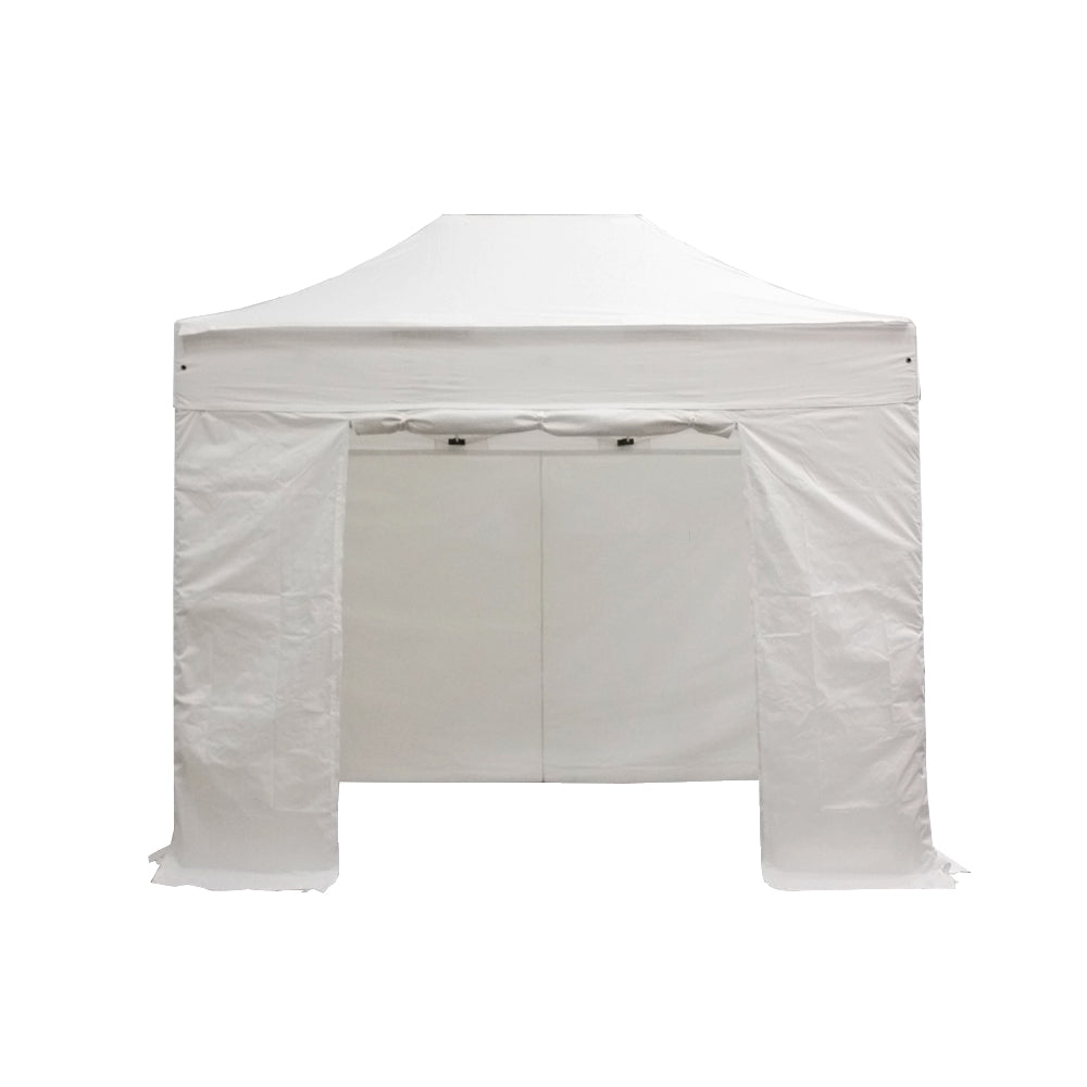 Lot complet bâches latérales Polyester pelliculé PVC 380g/m² - 3 pleins + 1 porte