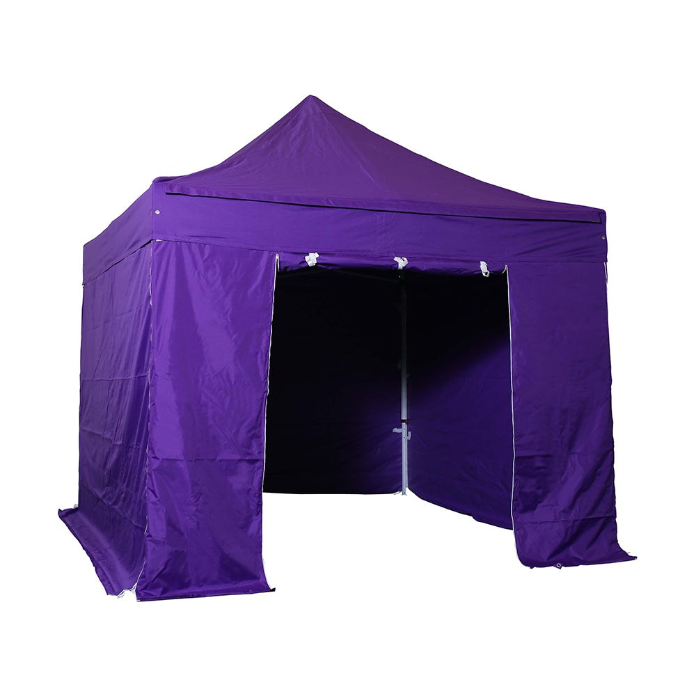 Lot complet bâches latérales Polyester pelliculé PVC 380g/m² - 3 pleins + 1 porte