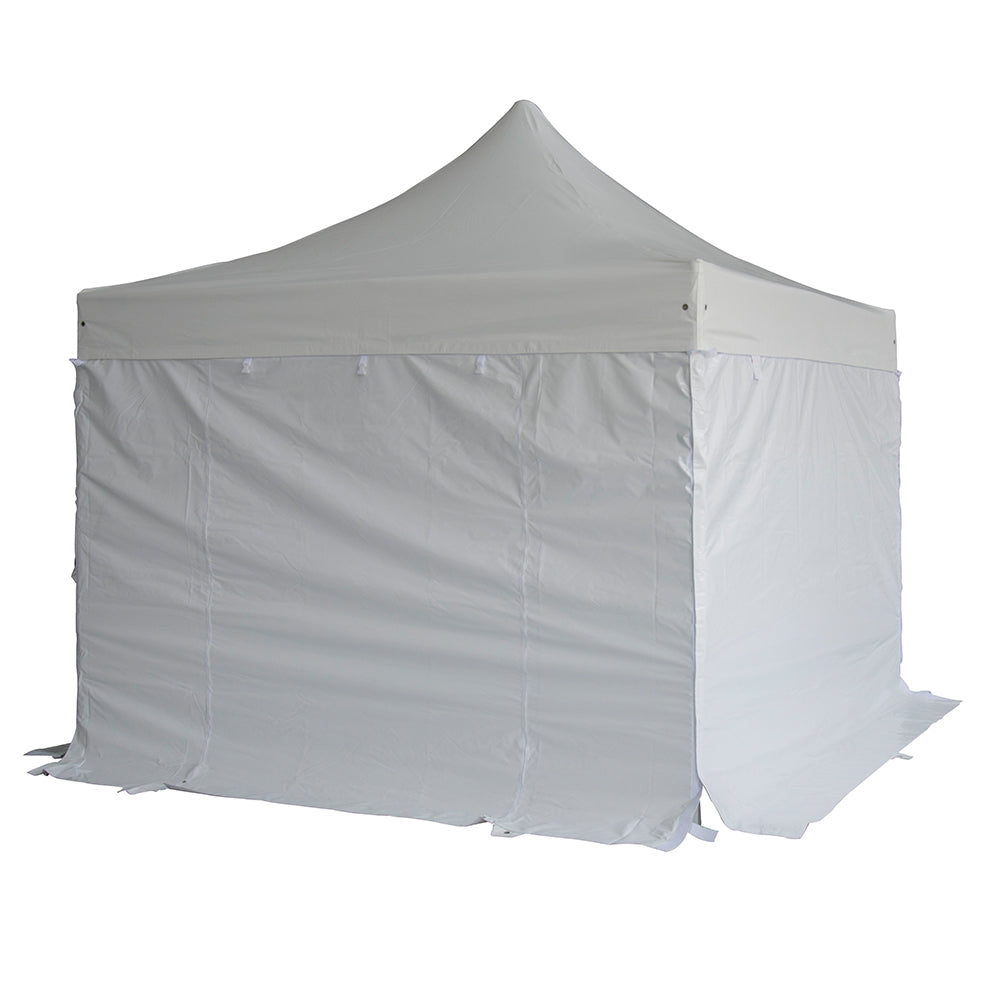 Lot complet bâches latérales PVC 580g/m² - 3 pleins et 1 porte