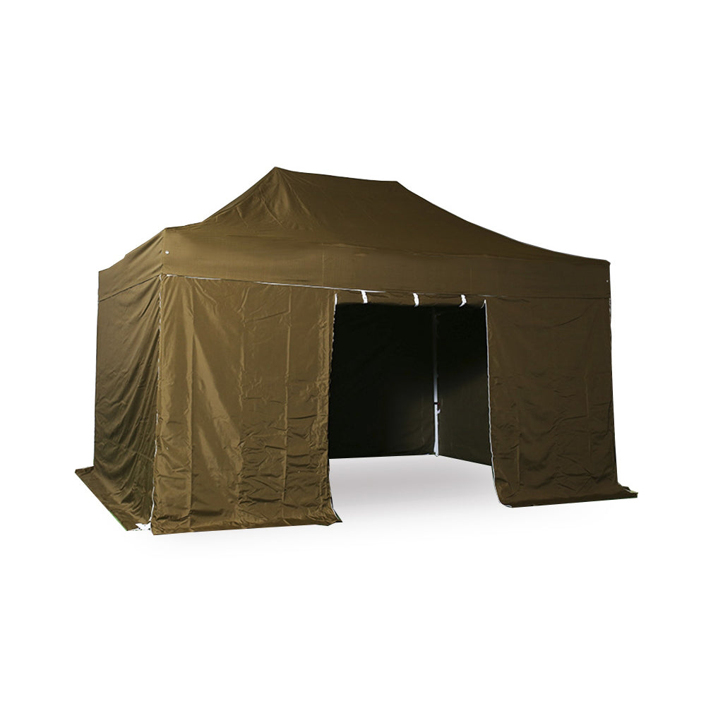 Lot complet bâches latérales Polyester pelliculé PVC 380g/m² - 3 pleins + 1 porte