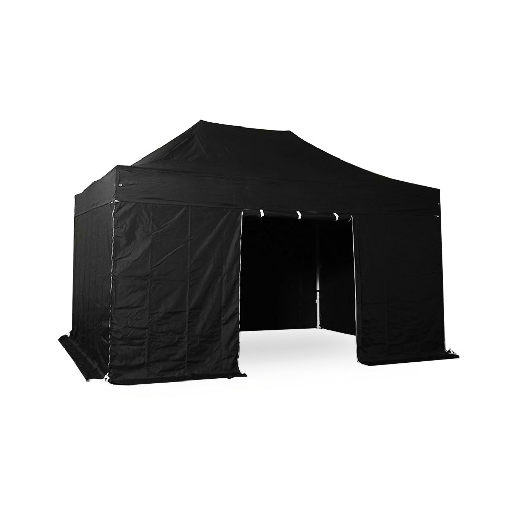 Lot complet bâches latérales Polyester pelliculé PVC 380g/m² - 3 pleins + 1 porte