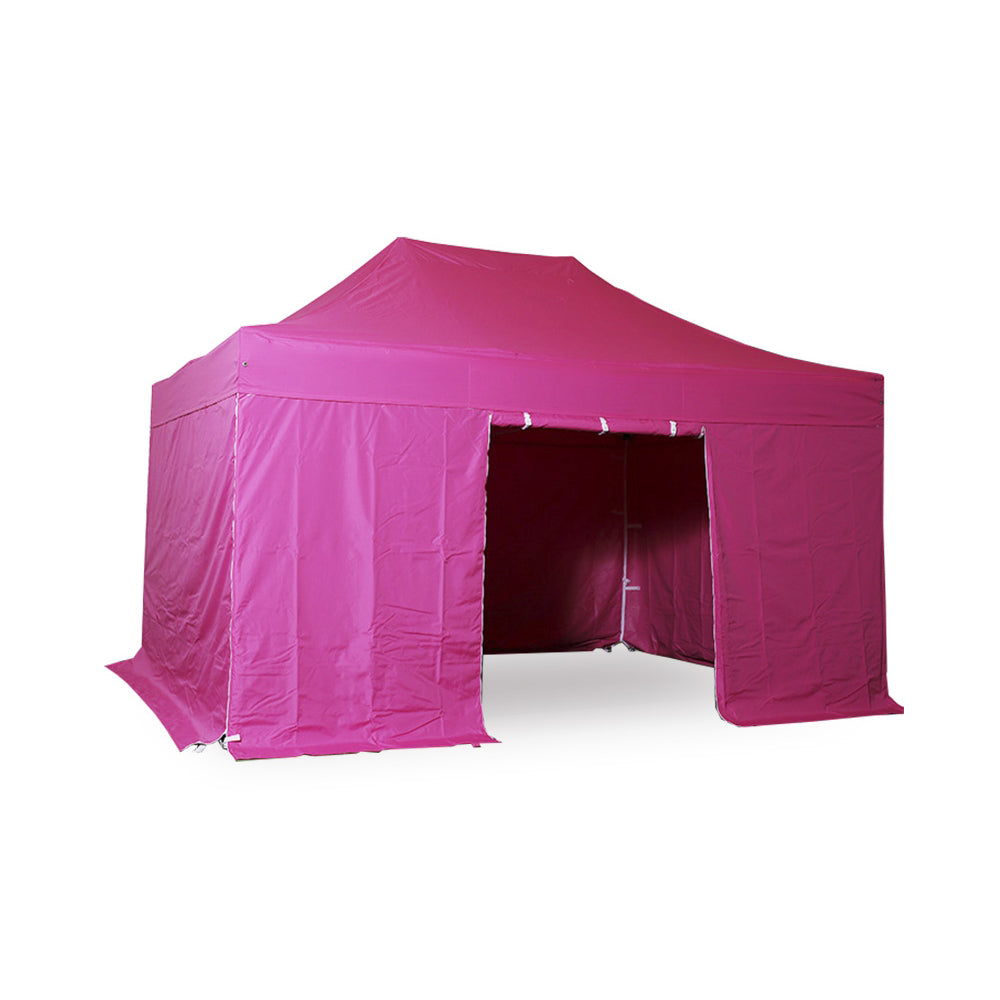 Lot complet bâches latérales Polyester pelliculé PVC 380g/m² - 3 pleins + 1 porte