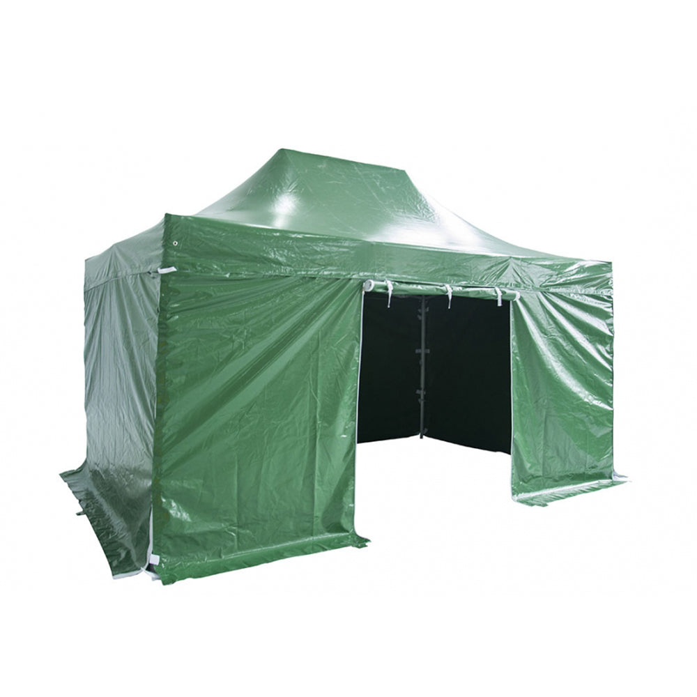 Lot complet bâches latérales PVC 580g/m² - 3 pleins et 1 porte