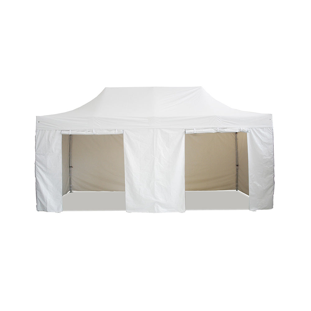 Lot complet bâches latérales Polyester pelliculé PVC 380g/m² - 3 pleins + 1 porte