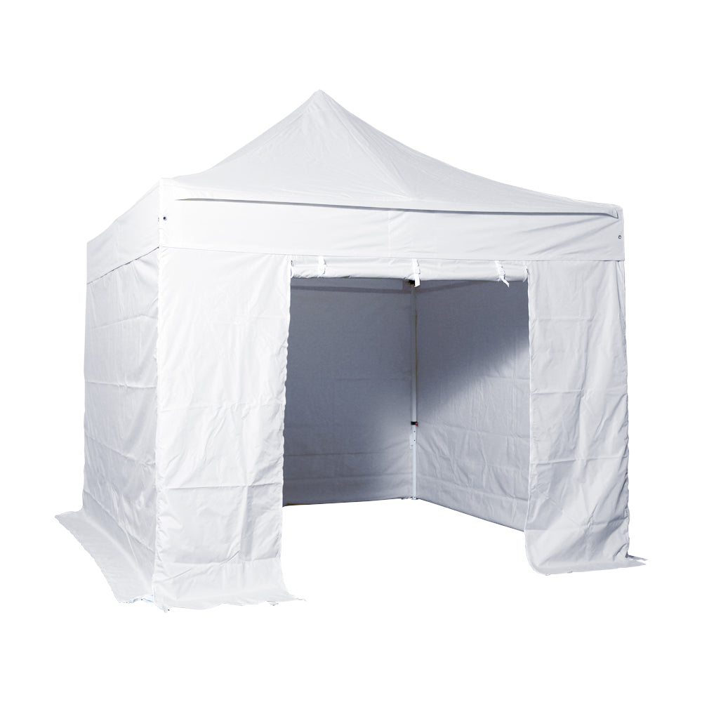 Lot complet bâches latérales Polyester pelliculé PVC 380g/m² - 3 pleins + 1 porte