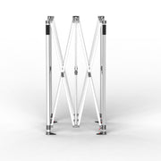 Structure de tente pliante 3x3m aluminium 55mm 4 pieds hexagonaux