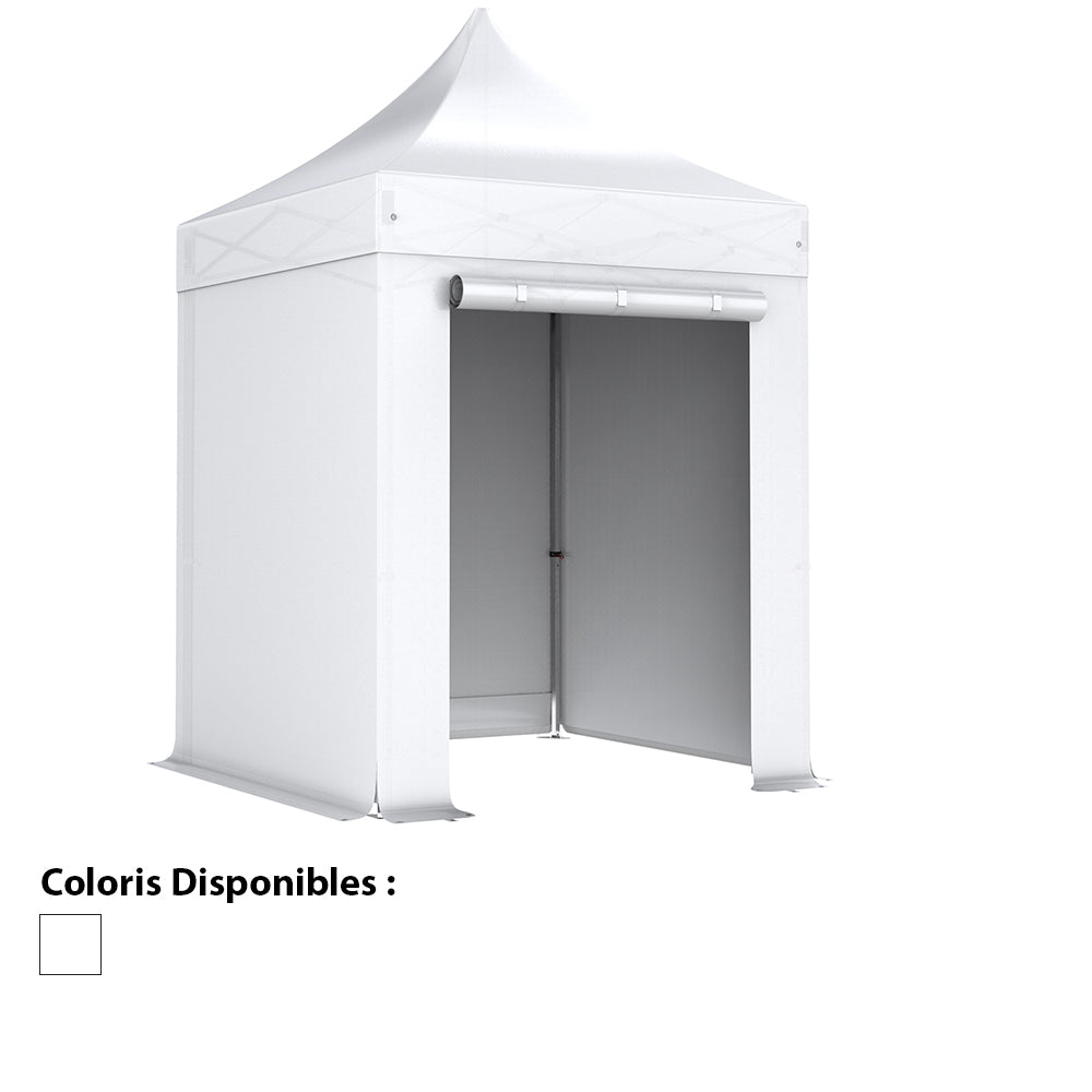 Barnum pliant 2x2m Alu 45 - Côtés en option