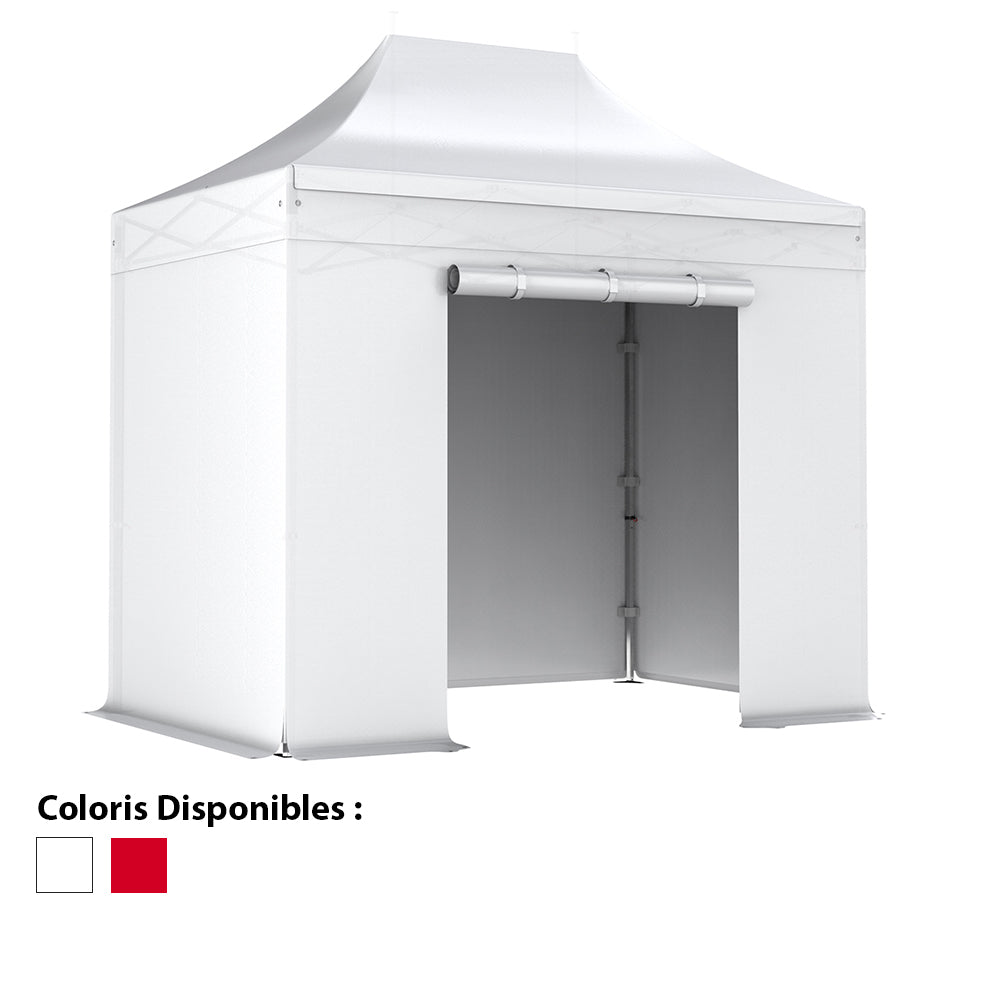 Barnum pliant 2x3m Alu 45 - Côtés en option