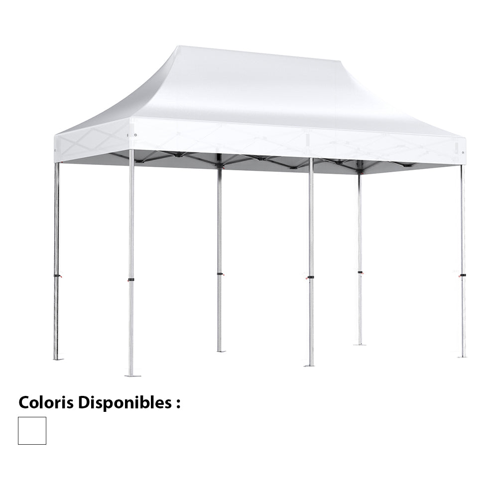 Barnum pliant 2x4m Alu 45 - Côtés en option