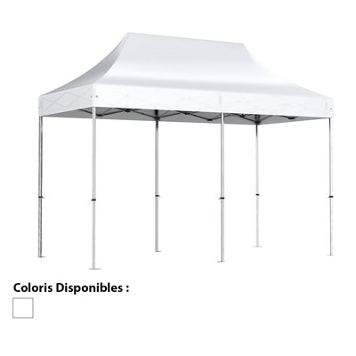 Barnum pliant 2x4m Alu 45 - Côtés en option