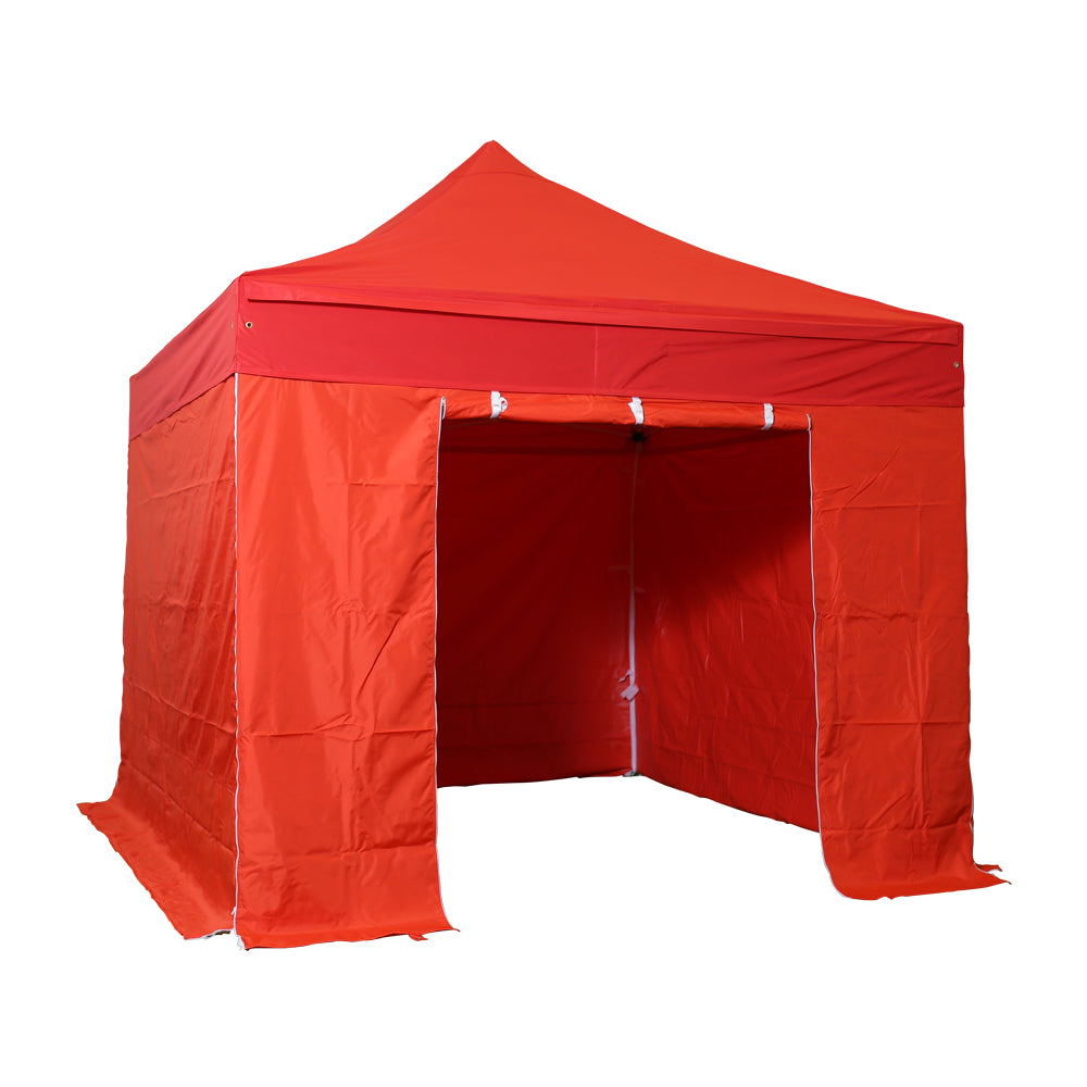 Barnum pliant 3x3m Alu 45 - Côtés en option