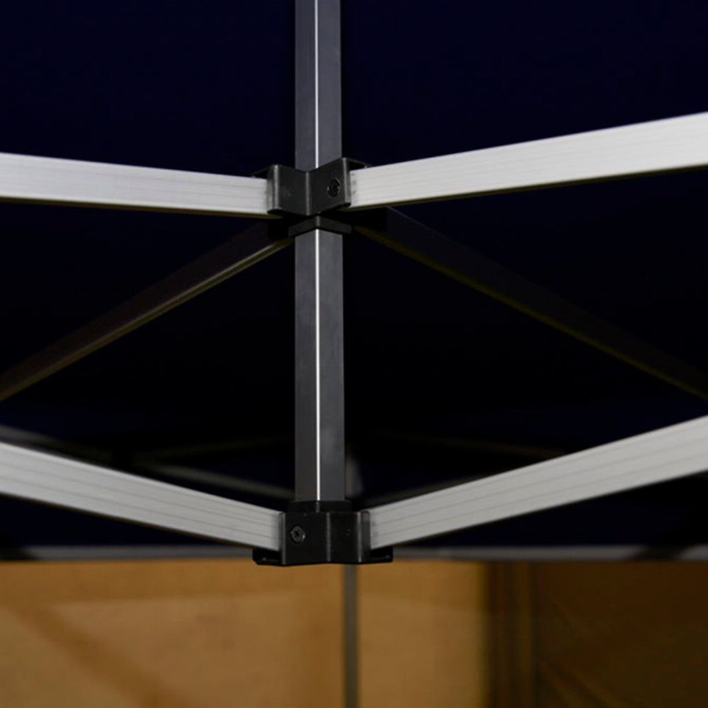 Barnum pliant 3x3m Alu 45 - Côtés en option