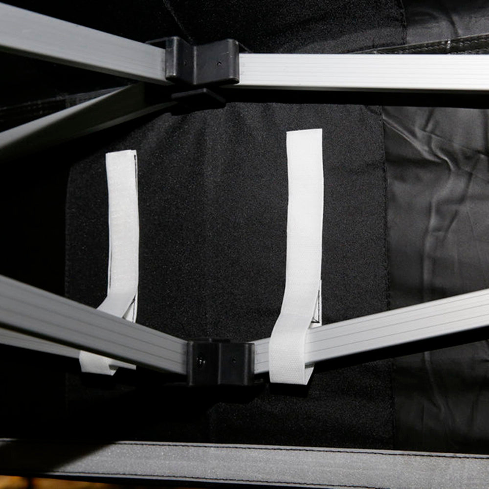 Barnum pliant 3x3m Alu 45 - Côtés en option