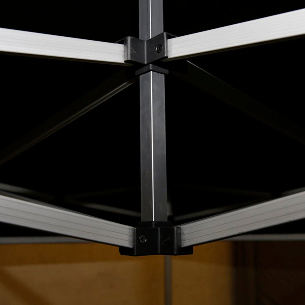 Barnum pliant 3x3m Alu 45 - Côtés en option