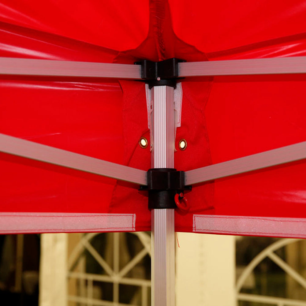 Barnum pliant 3x3m Alu 45 - Côtés en option