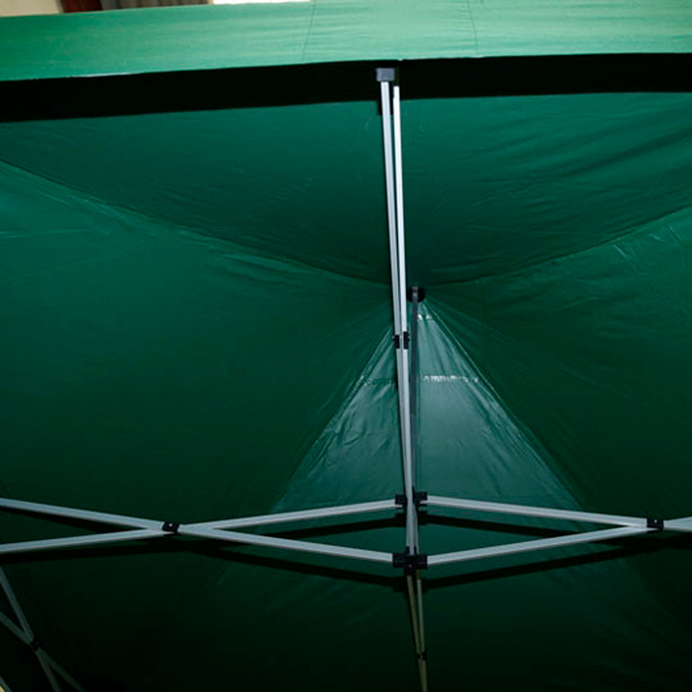 Barnum pliant 3x3m Alu 45 - Côtés en option